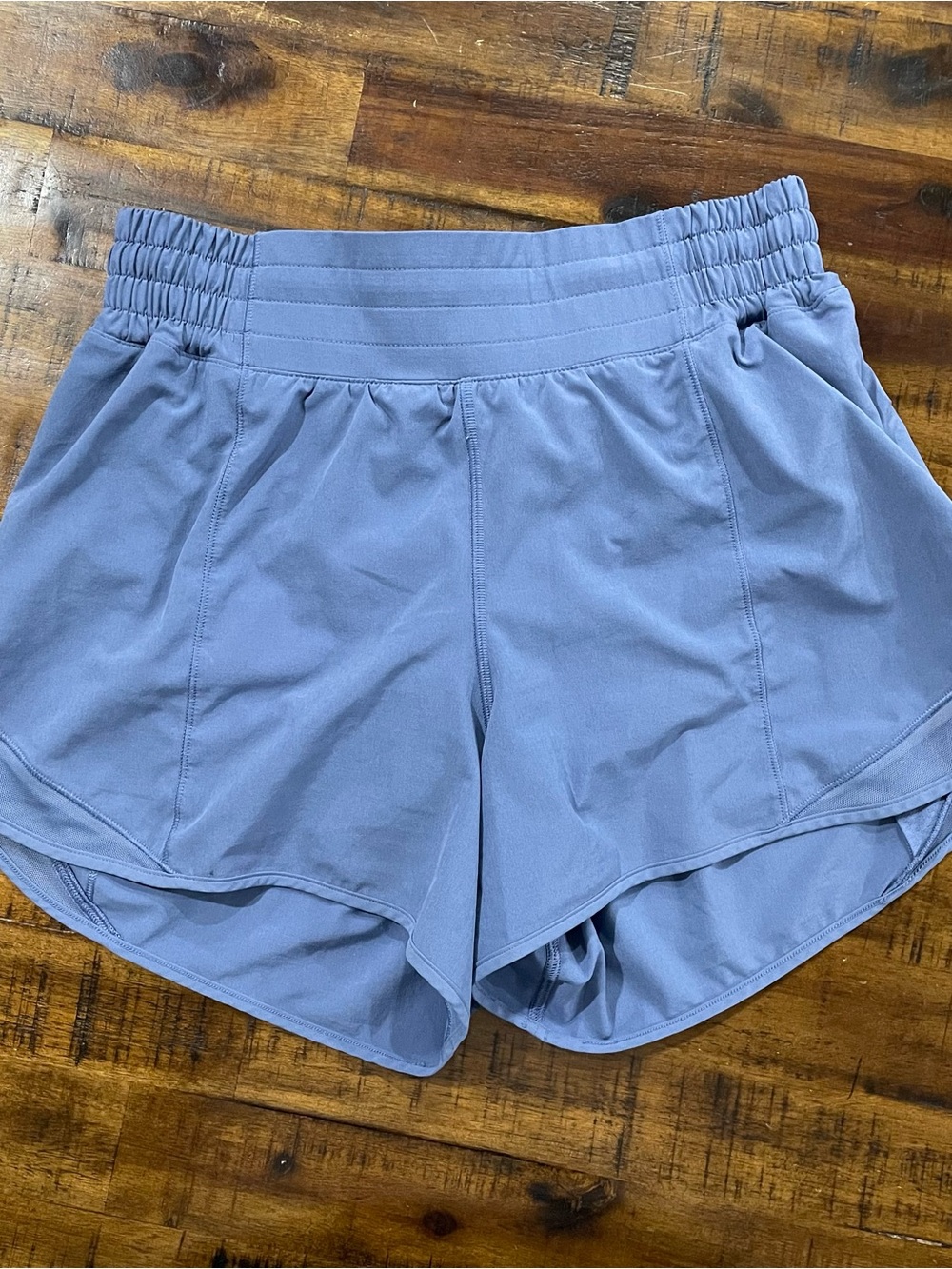Lululemon Hotty Hot HR 4” Shorts Blue Willow 6